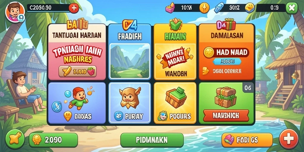 Tangkapan layar dari kemenangan besar pengguna.