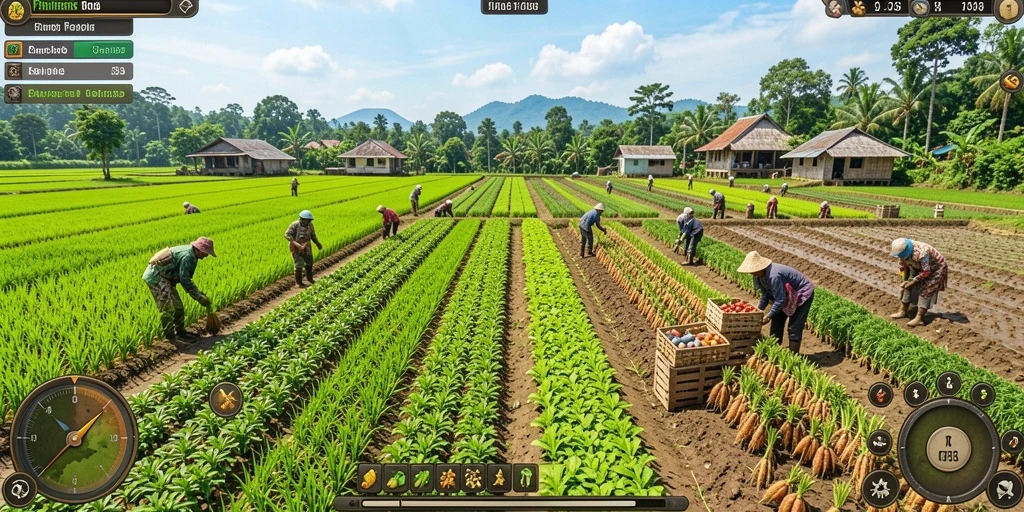 Tangkapan layar ketiga memperlihatkan aksi seru dalam mode pertempuran.